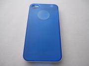 Transparent Colorful Protective Cover Case for iPhone 4G/4S (6 Colors) 04