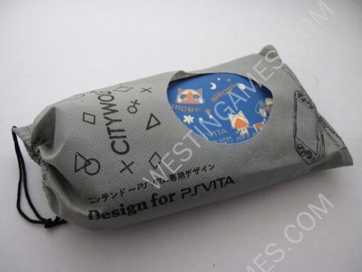 Protective Hard Carry Aiform Bag Monster Hunter For PS VITA - Blue - Image 5