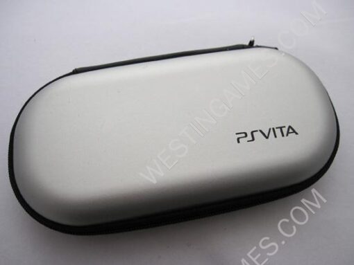 Protective Hard Carry Case For PSV PS VITA - Silver