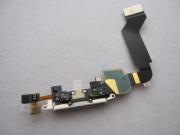 Dock Connector Charging Port Flex Cable Spare Part for iPhone 4s - White 02