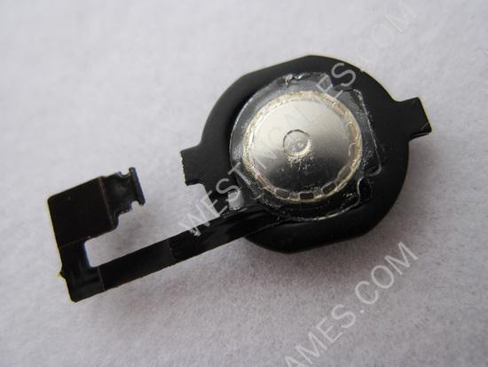 Back Home Button & Home Button Flex Cable Black for iPhone 4S (OEM) - Image 2