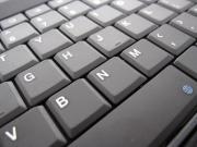 Wireless Bluetooth Plastics ABS Keyboard Leather Case Cover Black for Apple iPad 2 / 3 04