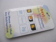 Professional U Best Crystal Micro Sim Adapter for iPhone / iPad /Mobile Phone 04