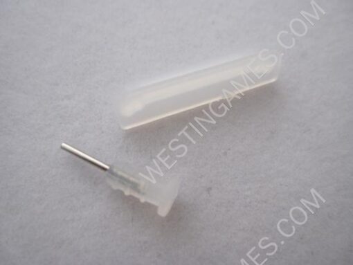 Silicone Dock Cover Headset Dust Cap for iPhone 4 4G 4S - Transparent