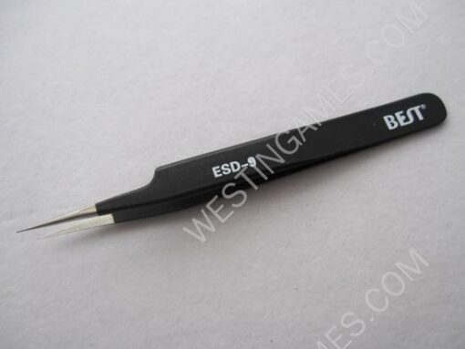 Anti-Static & Anti-acid Tweezers ESD-9 (115MM)