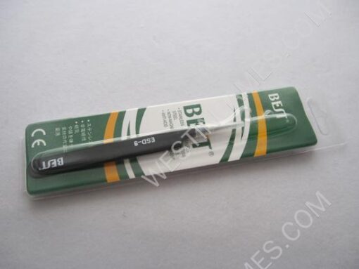 Anti-Static & Anti-acid Tweezers ESD-9 (115MM) - Image 3
