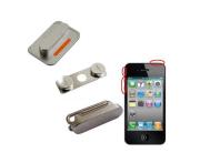 Original Lock Button Power Key Switch ON / OFF + Mute Switch Button Key + Volume Key for iPhone 4S