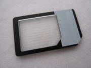 Professional Crystal Micro Sim to Mini Sim Card Adapter for iPhone / iPad /Mobile Phone - Black 03