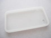 Silicon Case for iPhone 4 4G/4S - White