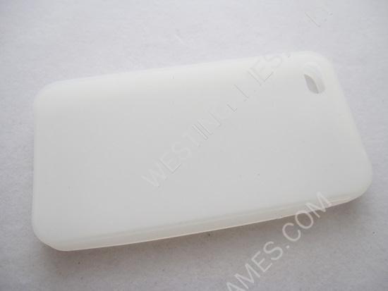 Silicon Case for iPhone 4 4G/4S - White - Image 2
