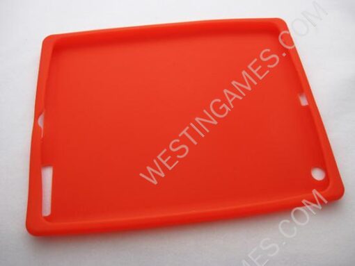 Soft Silicon Case for Apple iPad 2 - Red
