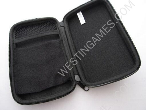 Remote & Nunchuk Controller Set Carry Bag Case for Wii - White/Black - Image 3