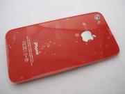 Full LCD Screen + Touch Screen Digitizer Assembly with Back Cover for iPhone 4 - Red 05