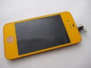 Full LCD Screen + Touch Screen Digitizer Assembly with Back Cover for iPhone 4 - Orange 03