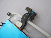 Full LCD Screen + Touch Screen Digitizer Assembly with Back Cover for iPhone 4 (Transparent White) 04