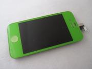 Full LCD Screen + Touch Screen Digitizer Assembly with Back Cover for iPhone 4 - Green 03