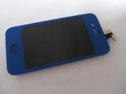 Full LCD Screen + Touch Screen Digitizer Assembly with Back Cover for iPhone 4 - Deep Blue 03