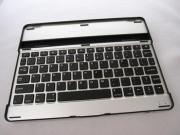 Mobile Aluminum Wireless Bluetooth Keyboard with USB Cable for iPad 2 / New iPad - Black