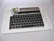 Mobile Aluminum Wireless Bluetooth Keyboard with USB Cable for iPad 2 / New iPad - Black 06