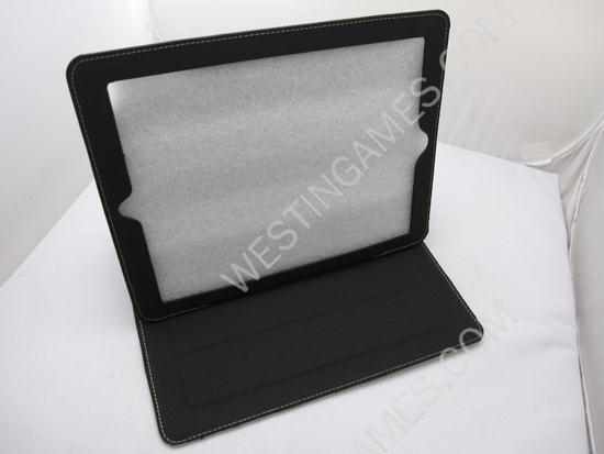 Nice Anti-Scratch Protective Leather Case Cover Sleeve for Apple iPad 2 - Black - Image 3