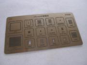 CPU IC Rework BGA Reballing Stencil Template for iPhone 4S JP3006