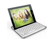 Mobile Aluminum Wireless Bluetooth Keyboard for iPad 2 / iPad 3 - White 06