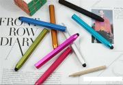 Colorful Capacitive Aluminum Touch Stylus Pen for iPhone/iPad 2/iPad 3/Touchpab