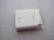 Micro/Mini USB Female to 30pin Dock Male Data Charger Adapter iPhone 3GS 4 4S iPad 2 3- White 04