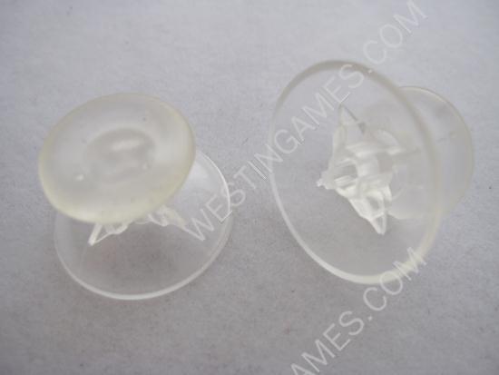 XBOX 360 Controller D-PAD Analog Joystick Thumbstick Cap 3 Set - Transparent Clear - Image 3