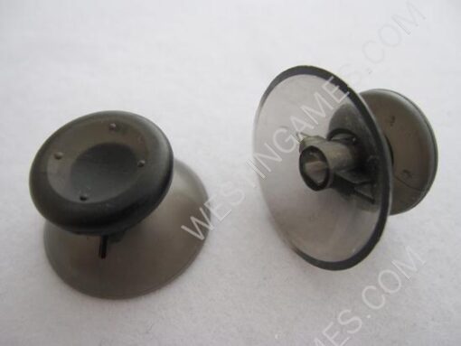 XBOX 360 Controller D-PAD Analog Joystick Thumbstick Cap 3 Set - Transparent Black - Image 3