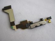 Charging Port Flex Cable Spare Part Black for iPhone 4G (Pulled) 02