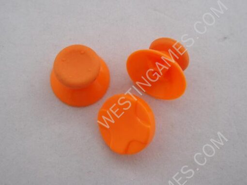 XBOX 360 Controller D-PAD Analog Joystick Thumbstick Cap 3 Set - Orange