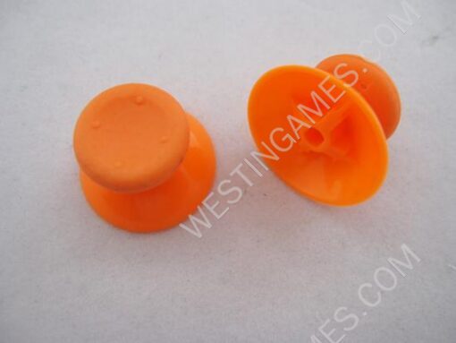 XBOX 360 Controller D-PAD Analog Joystick Thumbstick Cap 3 Set - Orange - Image 2