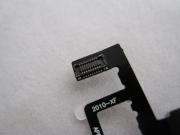 Headphone Audio Jack Flex Cable White For iPhone 4G 04