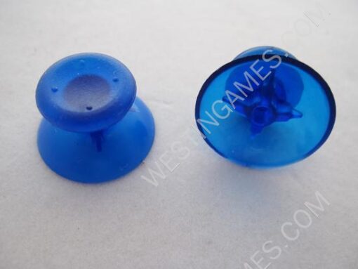 XBOX 360 Controller D-PAD Analog Joystick Thumbstick Cap 3 Set - Transparent Blue - Image 2