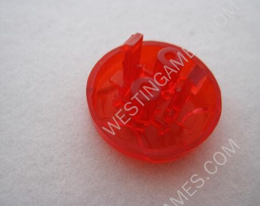 XBOX 360 Controller D-PAD Analog Joystick Thumbstick Cap 3 Set - Transparent Red - Image 3