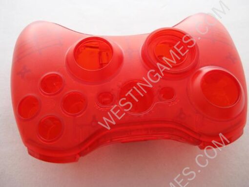 Replacement Housing Shell Case for XBOX360 Wireless Controller - Transparent Red - Image 4