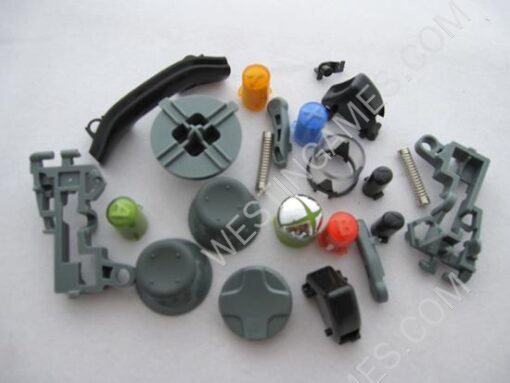 Full Replacement Housing Case for Xbox 360 Wireless Controller - Black - Image 5