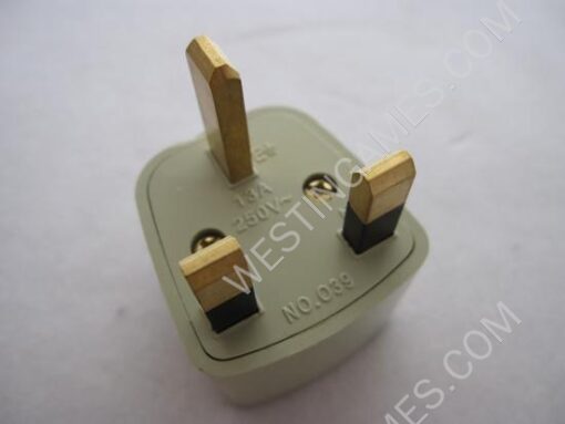 Universal US EU AU to UK Ac Power Plug Adapter Travel Converter