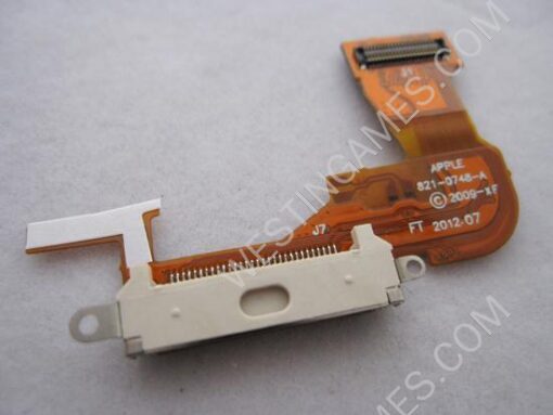 Dock Connector Charging Port Flex Cable Spare Part for iPhone 3GS - White