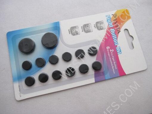 14 in 1 Fight Joystick Button Kit Black for PS Vita PSV