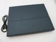 Wireless Bluetooth Silicon Keyboard Leather Case Cover for iPad 2 /3 - Dark Blue 05
