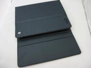 Wireless Bluetooth Silicon Keyboard Leather Case Cover for iPad 2 /3 - Dark Blue 06