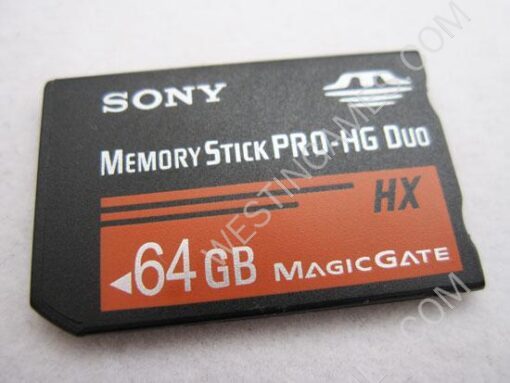Sony Memory Stick Pro-HG Duo 64GB Flash Memory Card