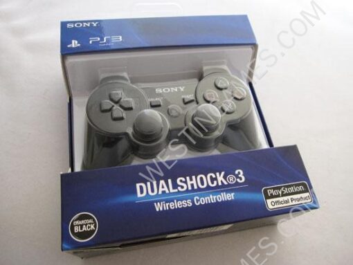 Bluetooth Wireless Controller New Blister Packing for Sony PS3 US Version - Black