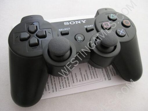 Bluetooth Wireless Controller New Blister Packing for Sony PS3 US Version - Black - Image 2