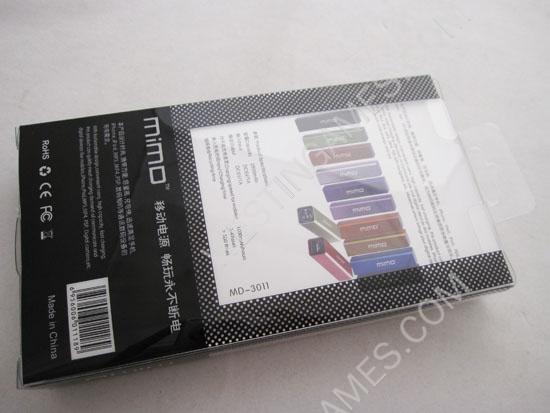 2800mah Mimd Rechargeable Power Bank for Mobile Phone/Tablet PC/ Most Digital Device －Red 06