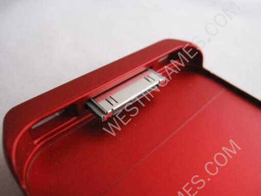 1800MAH External Power Pack Battery Charger Stand Case Cover for iPhone 4 4S - Red - Image 4