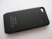 1800MAH External Power Pack Battery Charger Stand Case Cover for iPhone 4 4S - Black 02