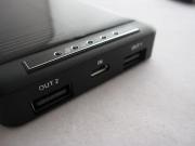 Solar Mobile Charger + 5000mAH Power Bank for iPad/iPhone/Mobile Phone/MP4/GPS - Black 04